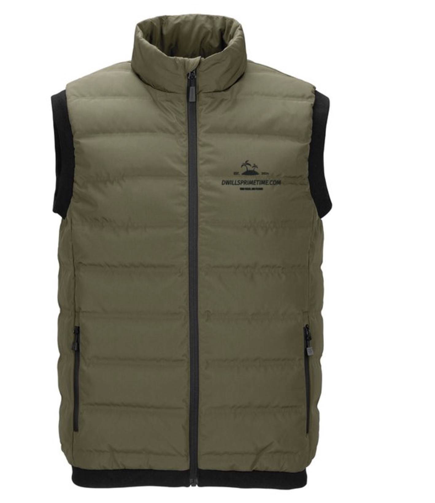 Green Puffer Vest