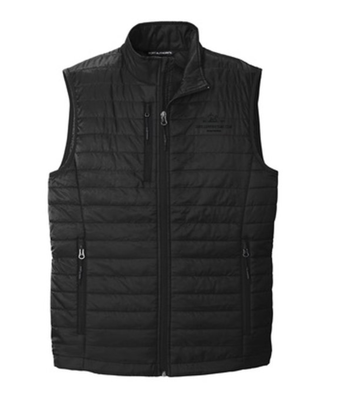 Black Quilted Vest