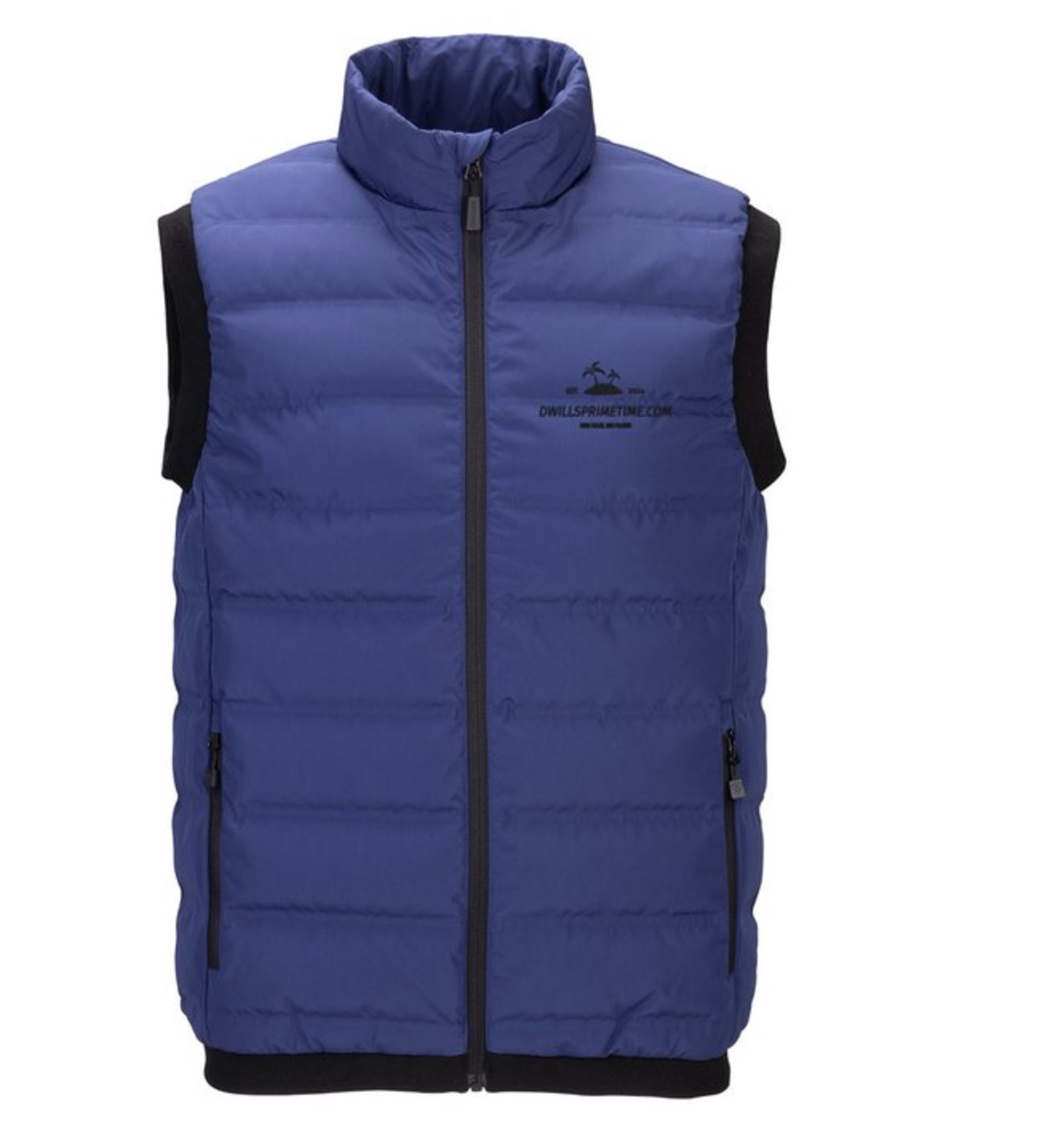 Blue Puffer Vest