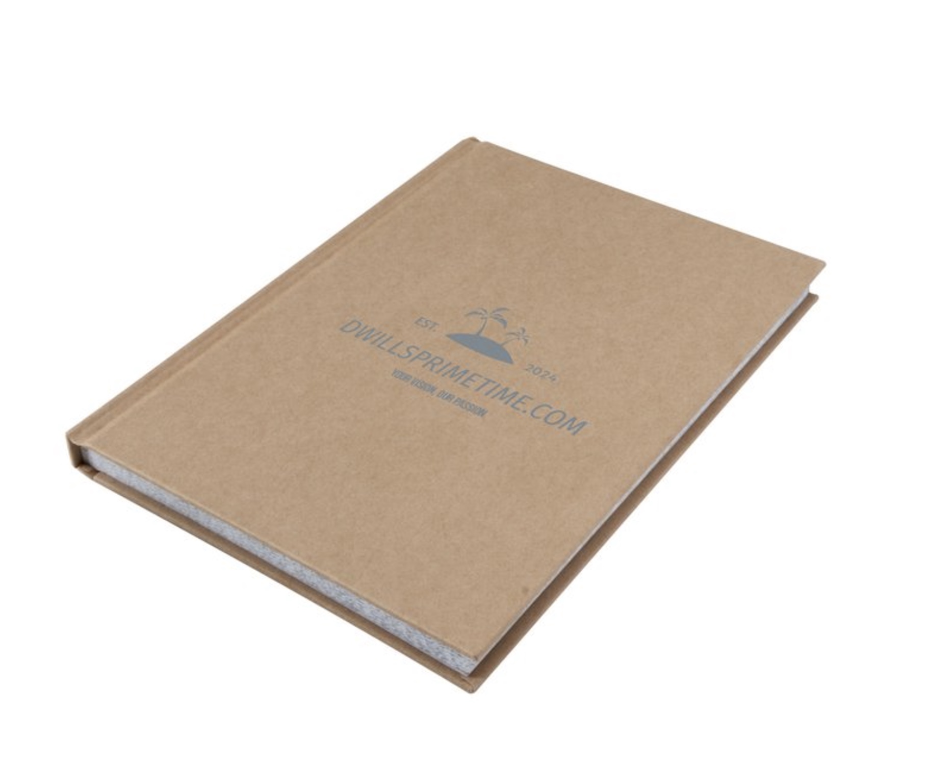 Brown Hardcover Notebook