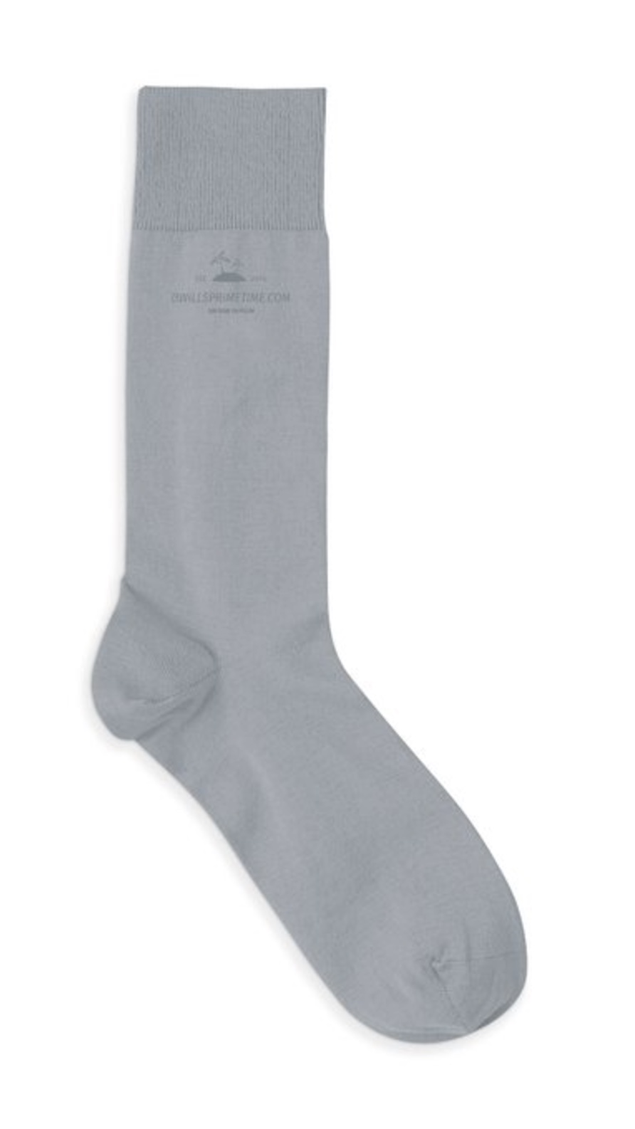 Gray Crew Socks