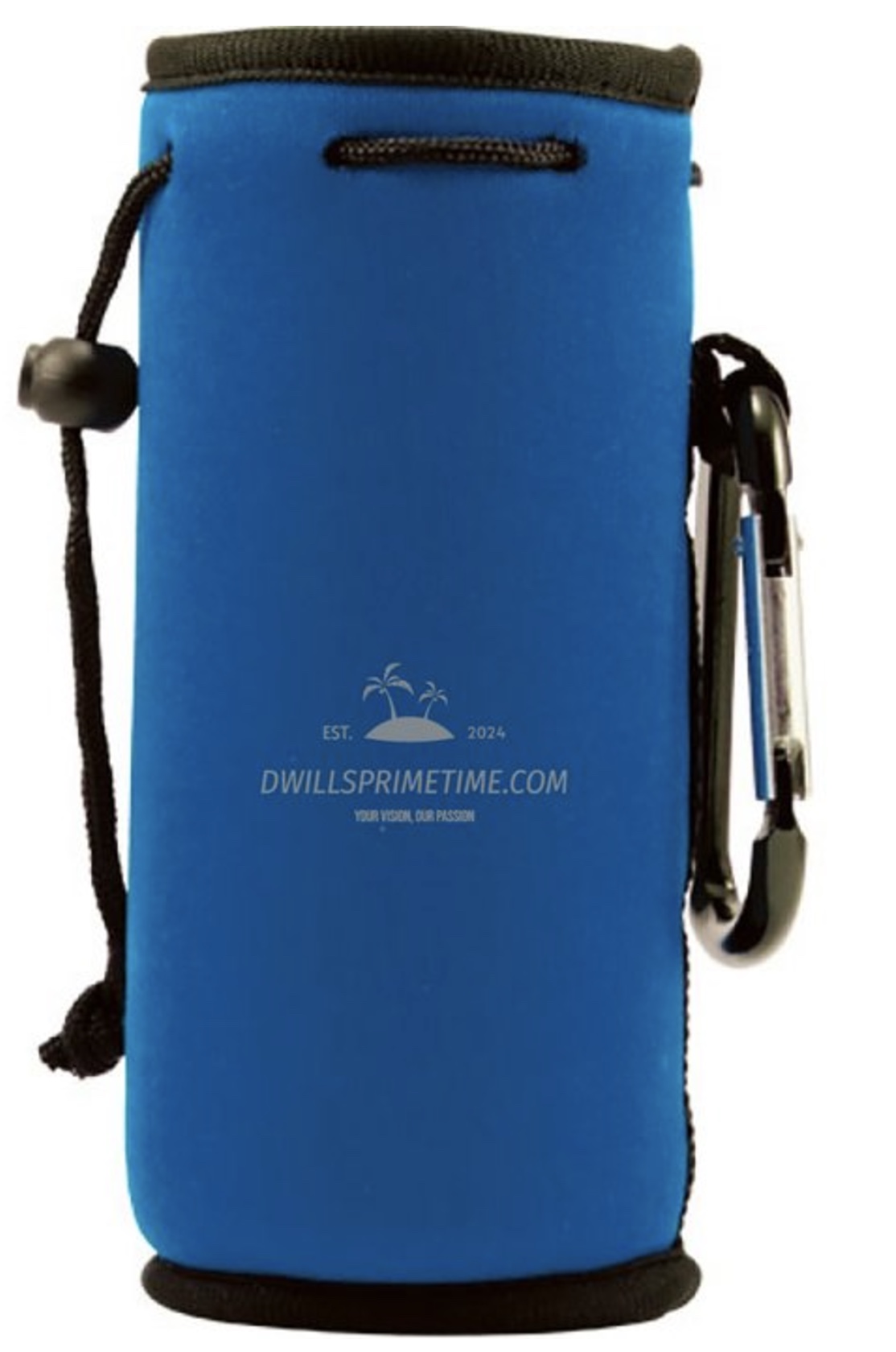 Blue Golf Kit in Bag with Carabiner