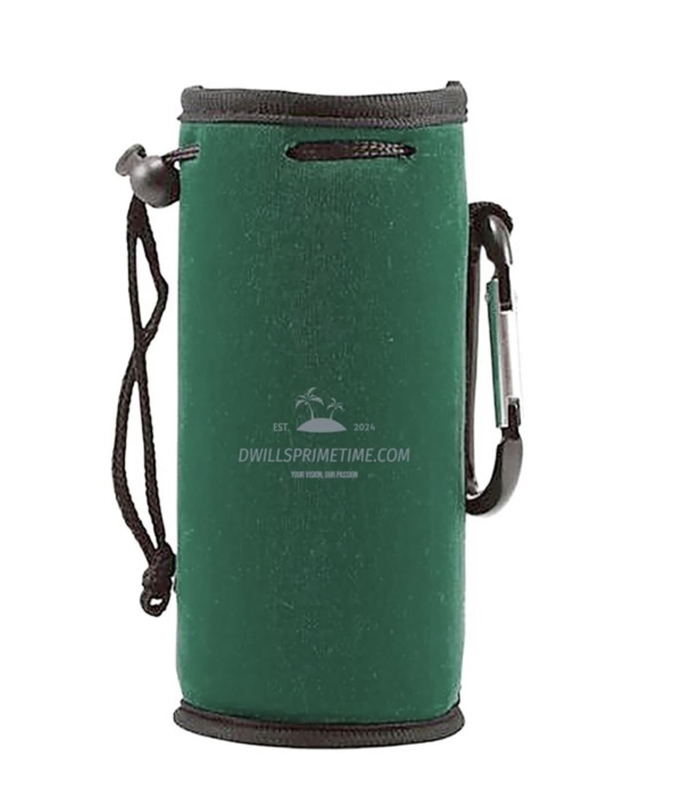 Green Golf Kit in Bag with Carabiner