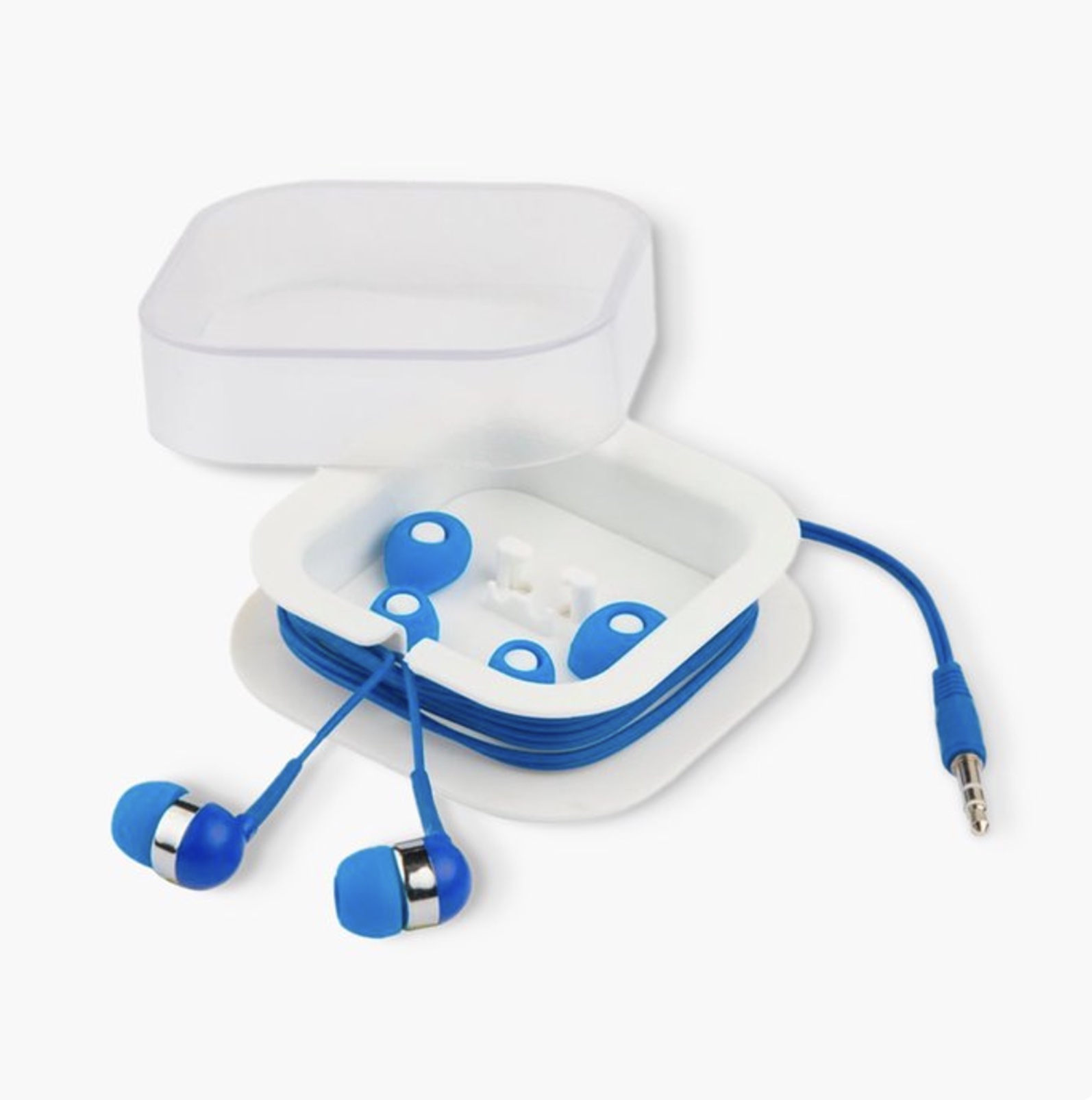 Red Earbuds with Case