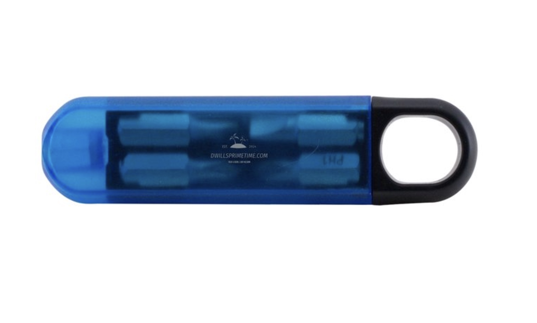 Blue Handheld Hex Key Tool Set