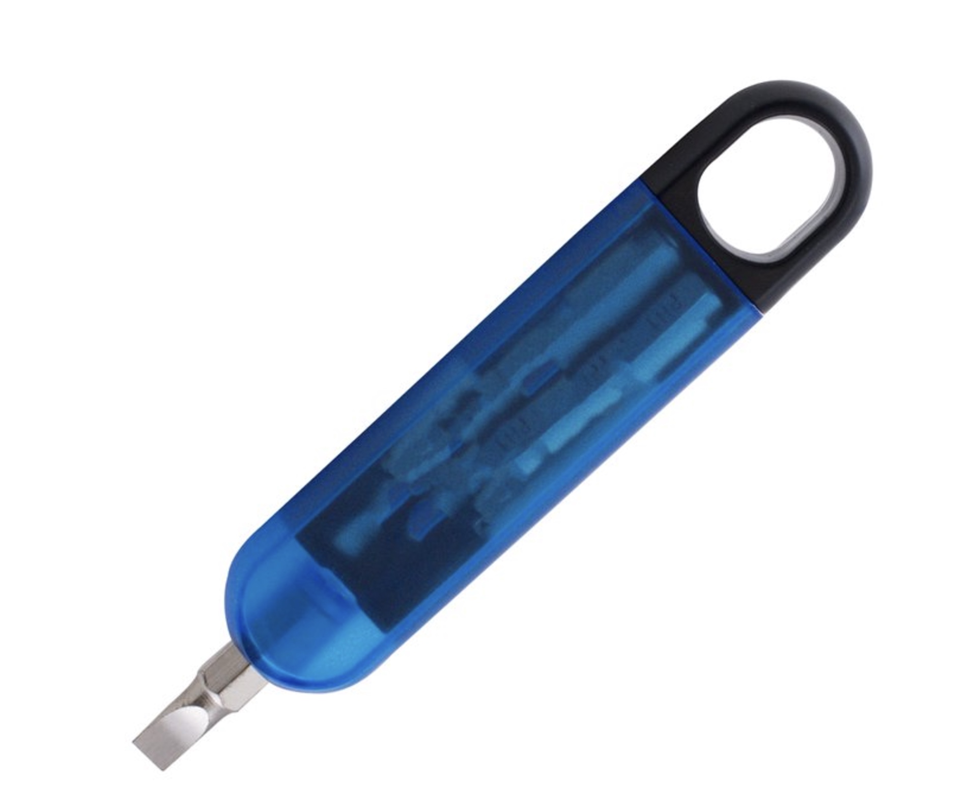 Blue Handheld Hex Key Tool Set
