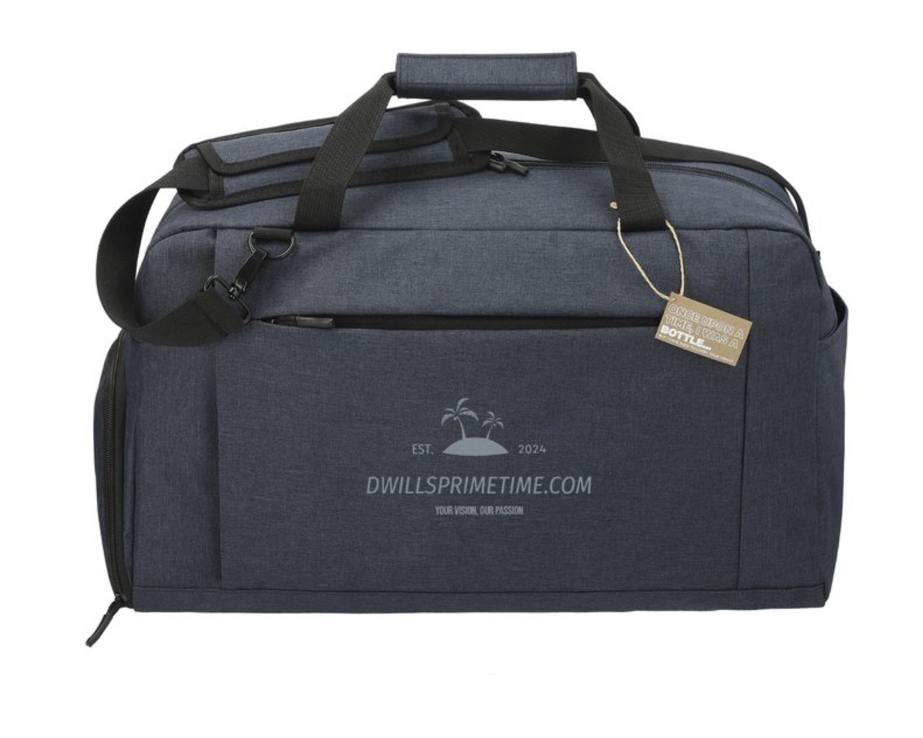 100% Recycled Travel Duffel Bag