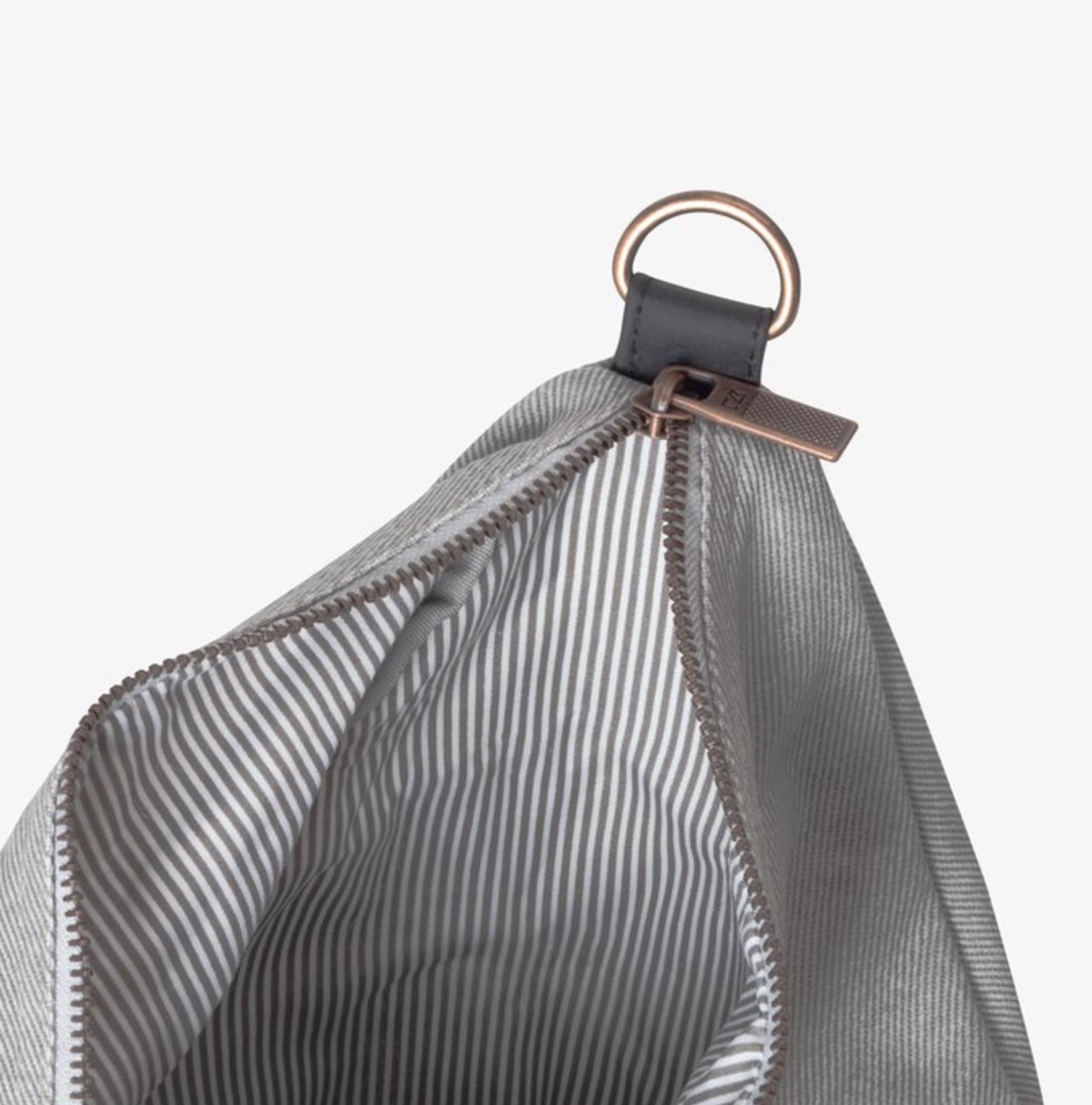 Stylish Grey Duffle Bag