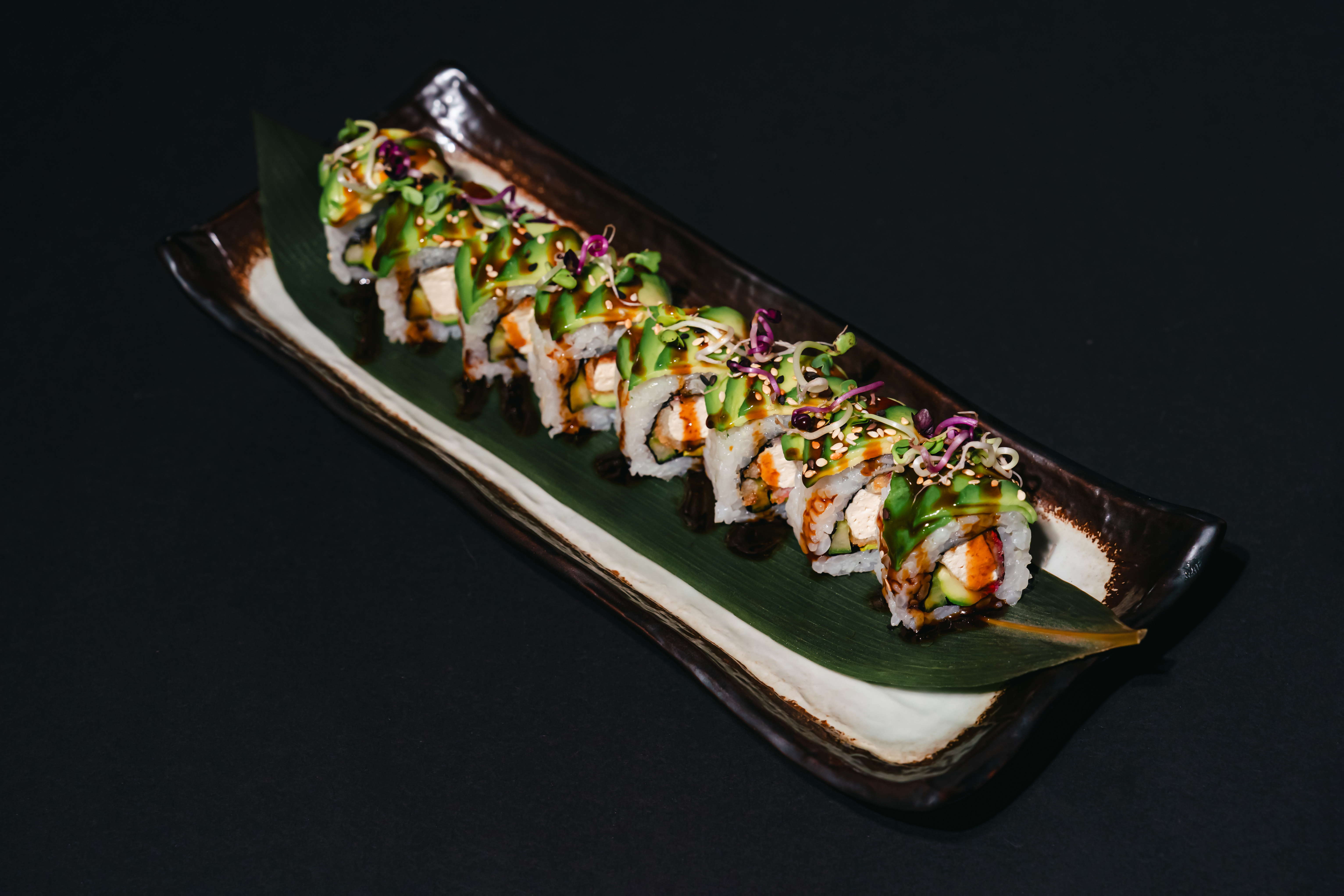  Vegan dragon roll (8 vnt.)🍃