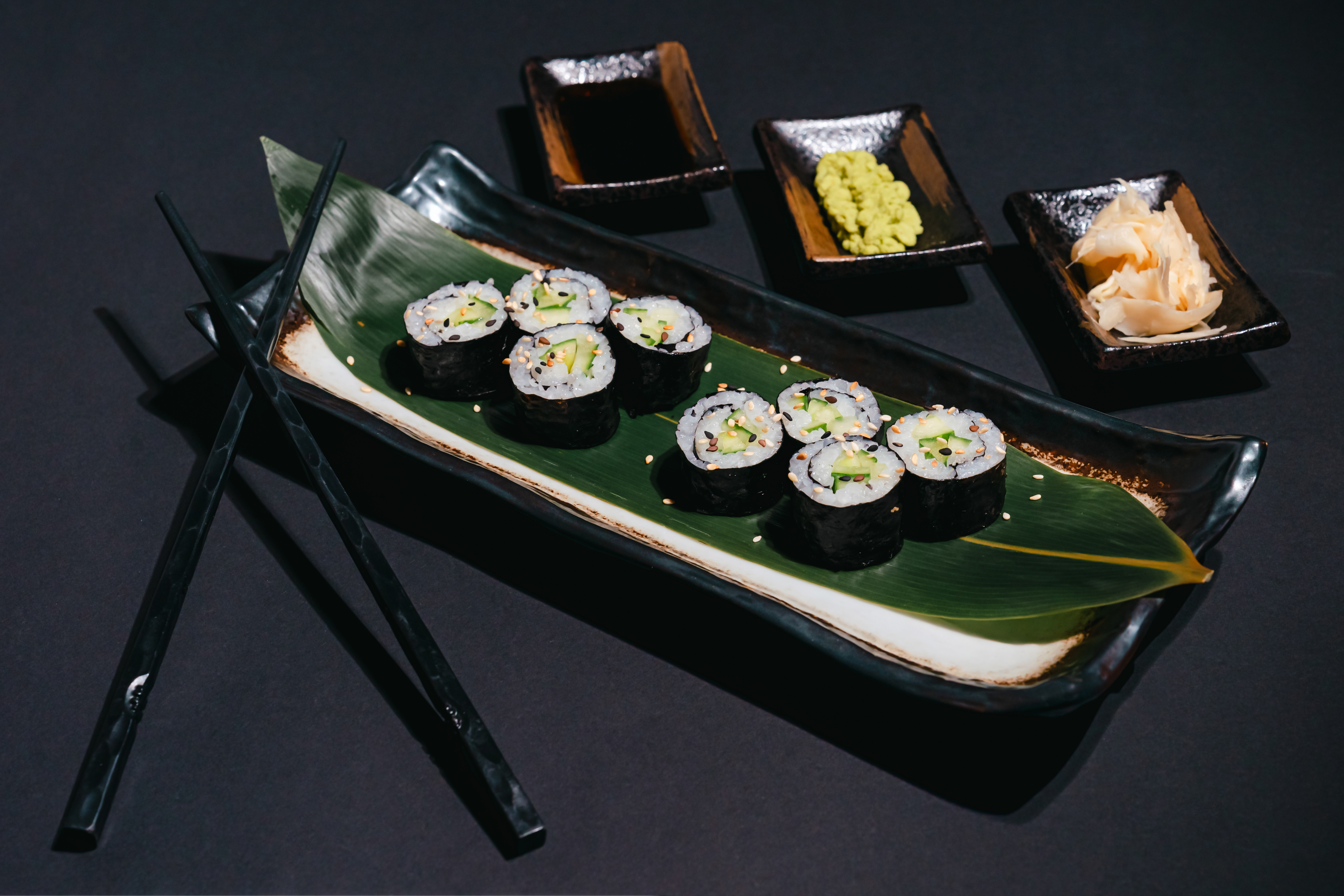 Cucumber maki (8 vnt.)🍃