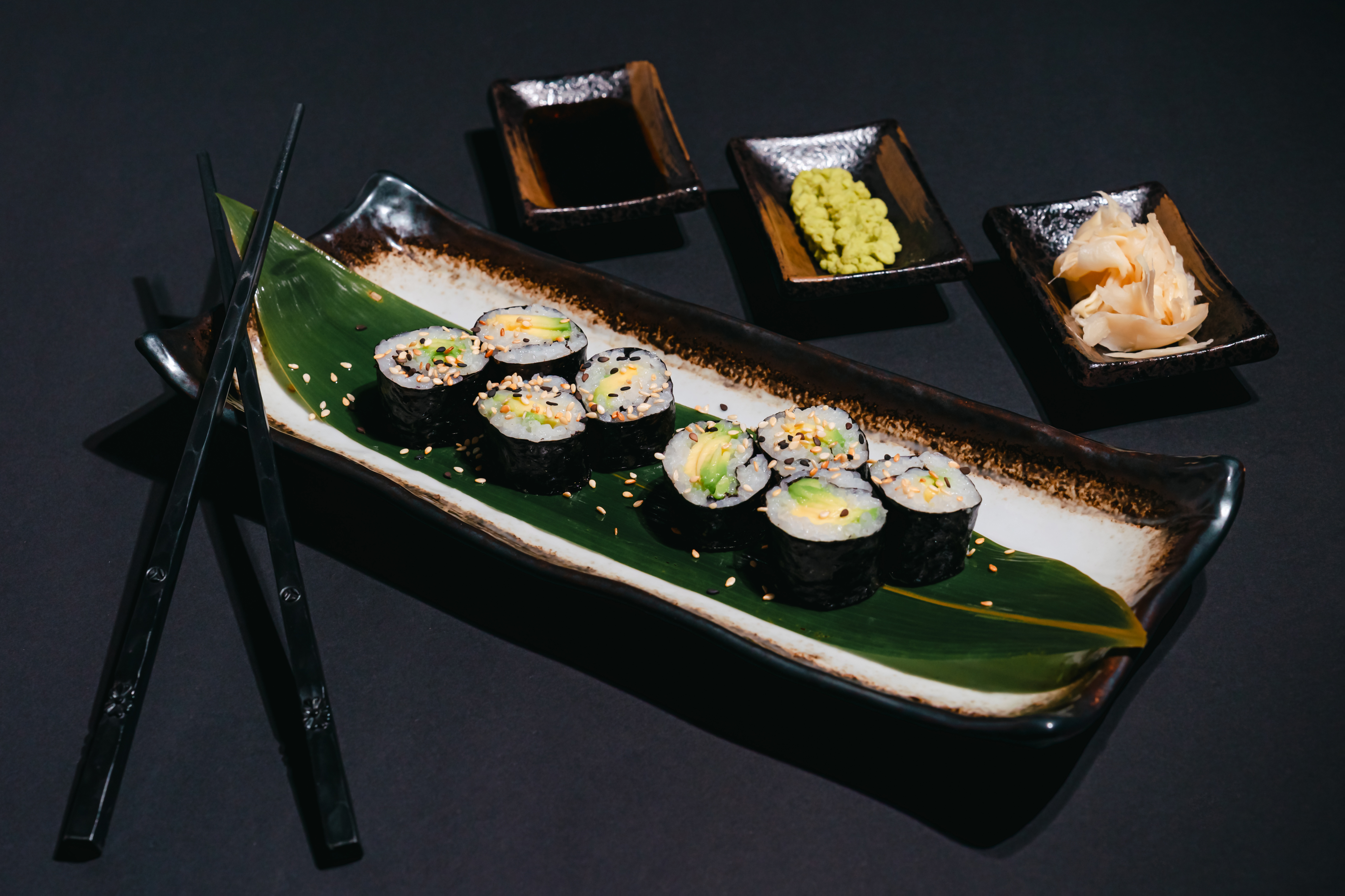 Avocado maki (8 vnt.)🍃