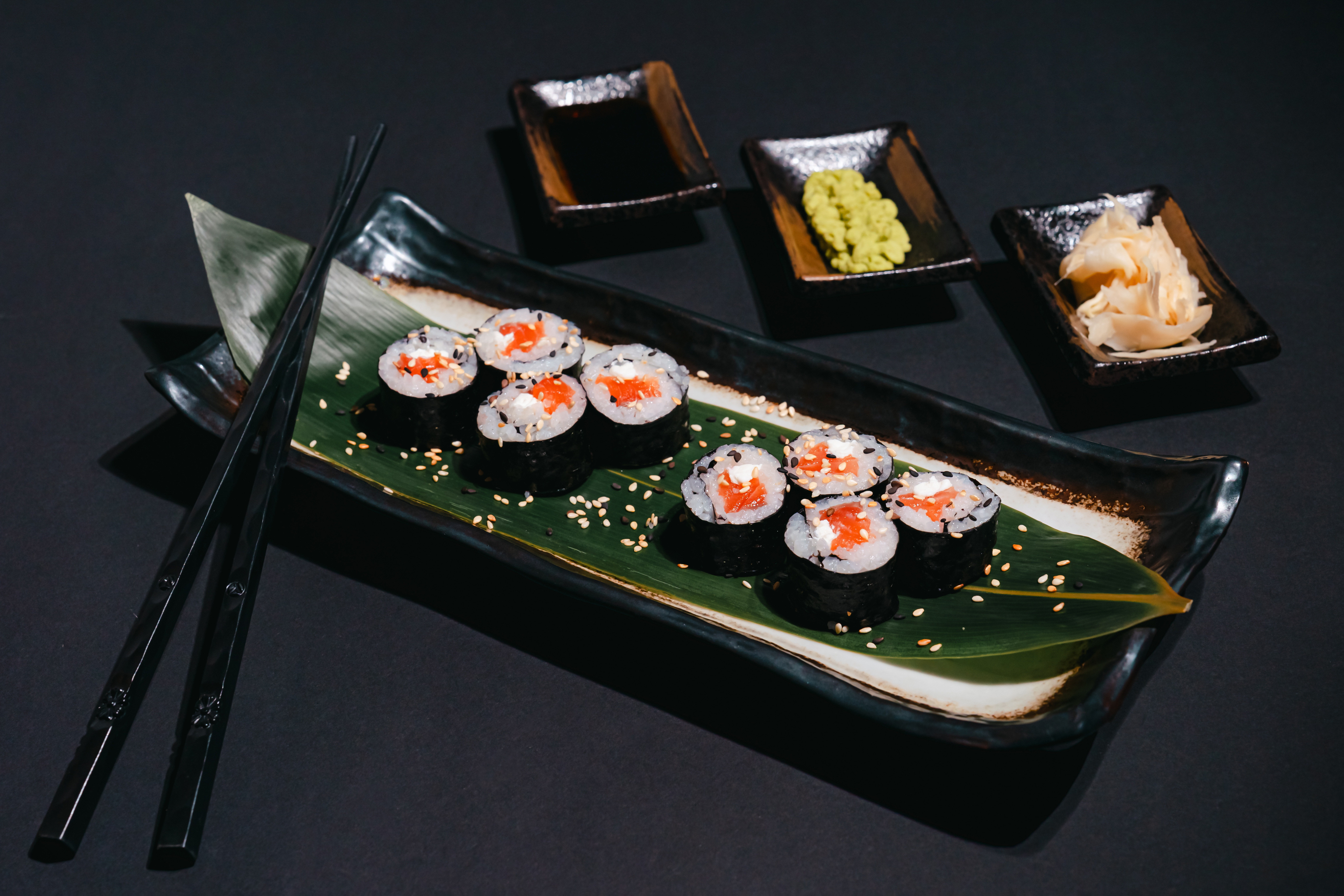 Lašišos philadelphia maki (8 vnt.)