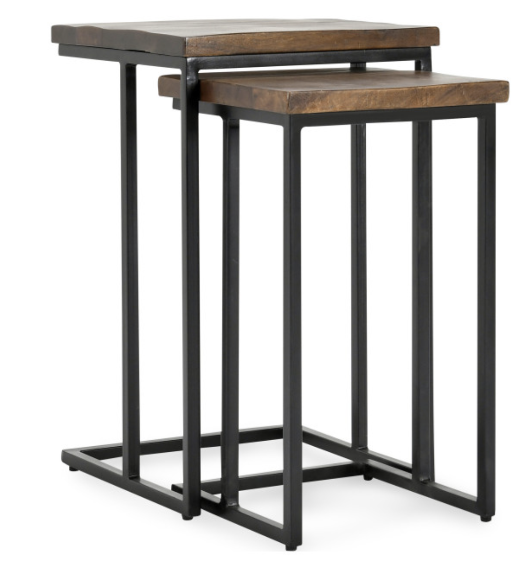 Set of 2 Nesting Side Tables