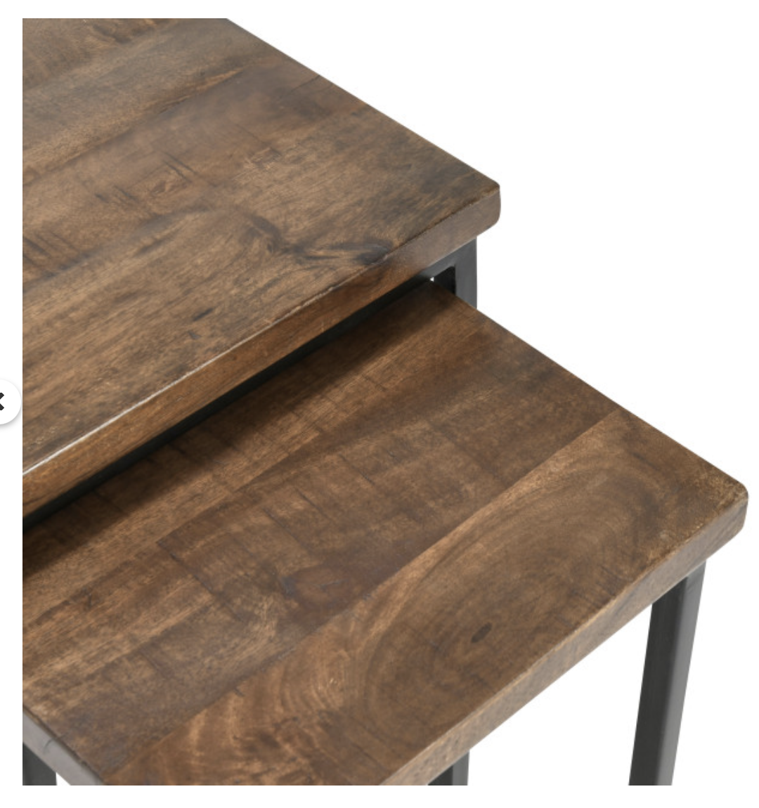 Set of 2 Nesting Side Tables