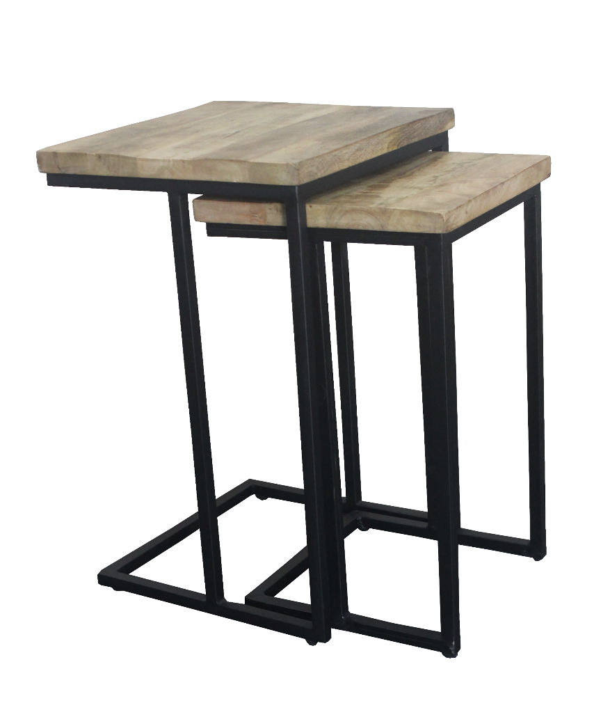 Set of 2 Nesting Side Tables