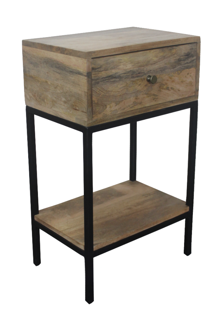 Side Table with Drawer 