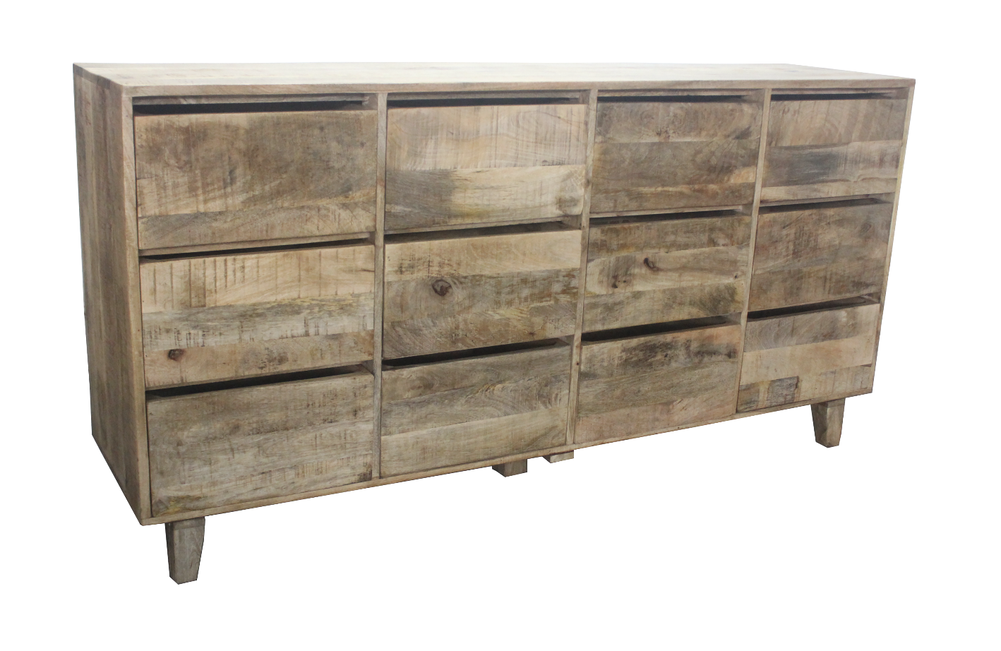Wood 12 Drawers Chest