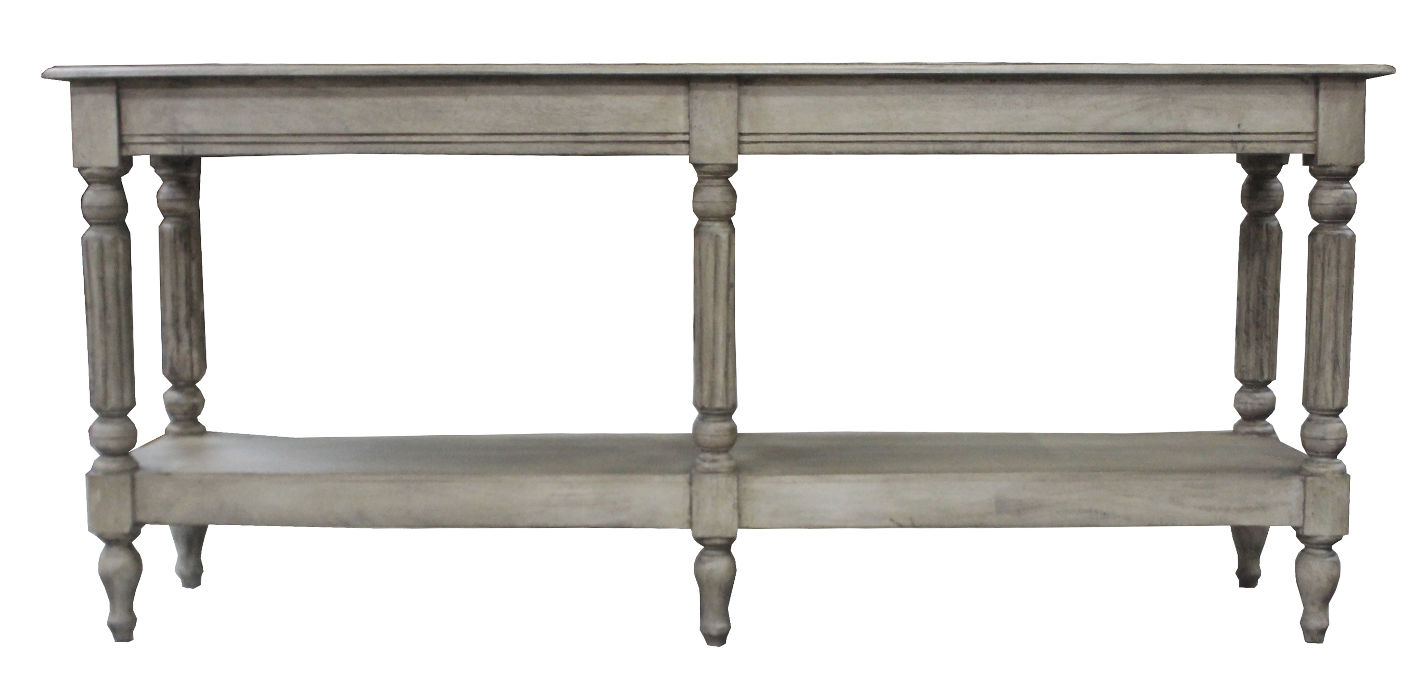 Wood Console Table 