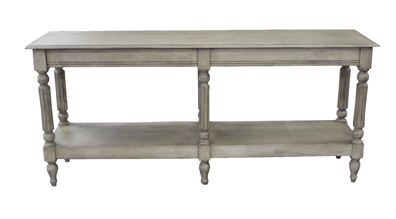 Wood Console Table 