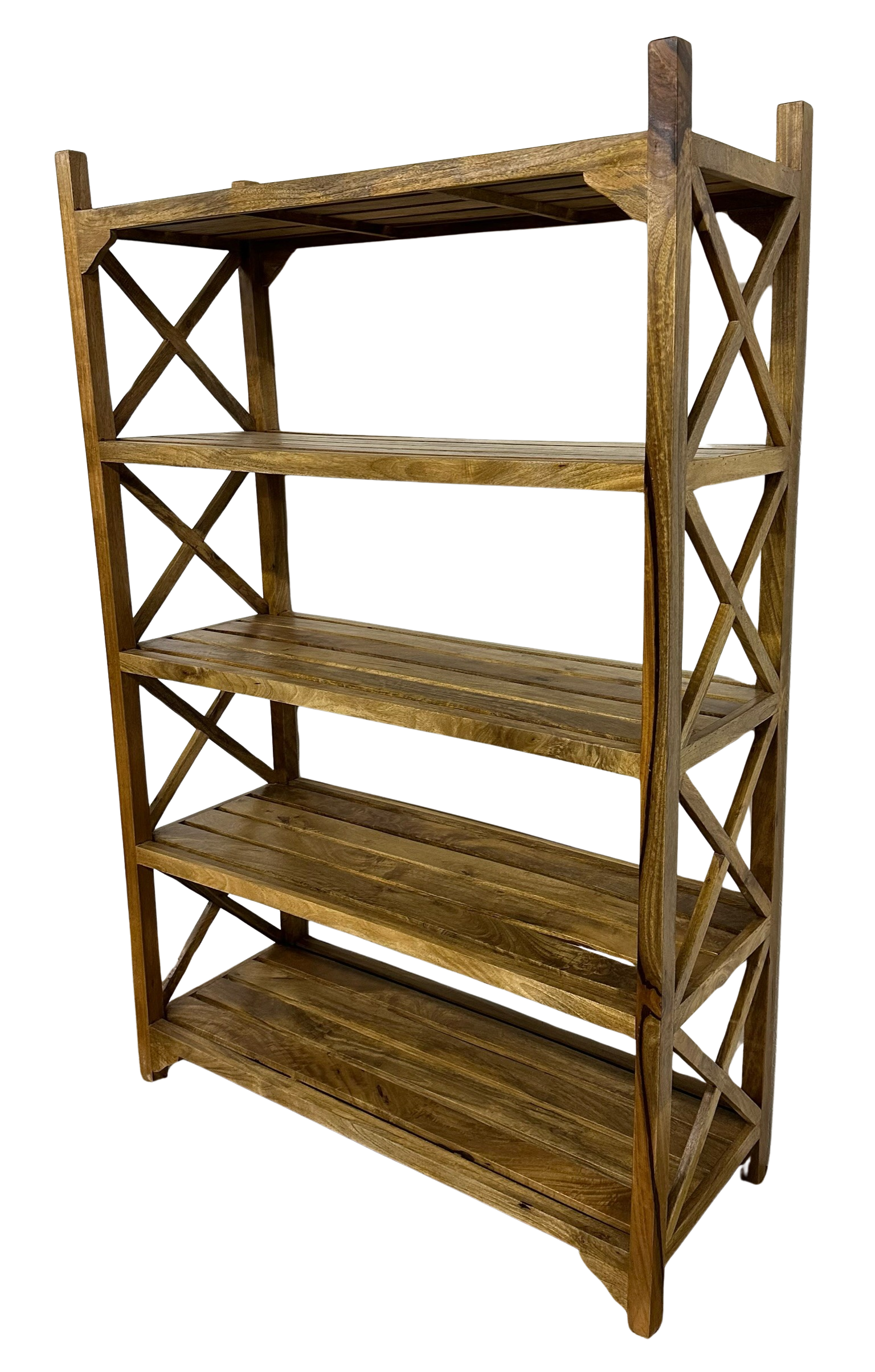 Wood 5 Tier Shelf