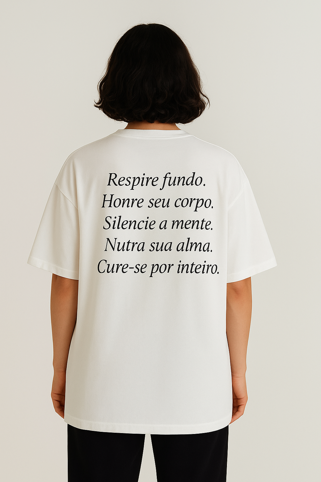 Camiseta Cure-se por inteiro