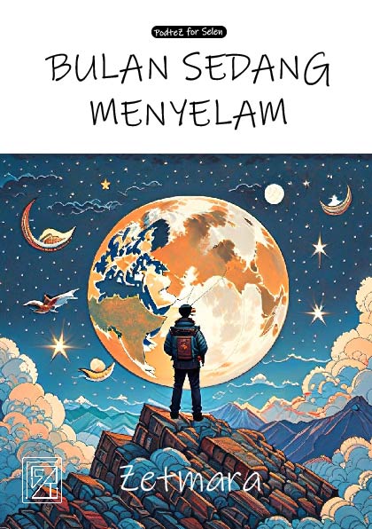 Buku Bulan Sedang Menyelam by Zetmara PodteZ for Selen