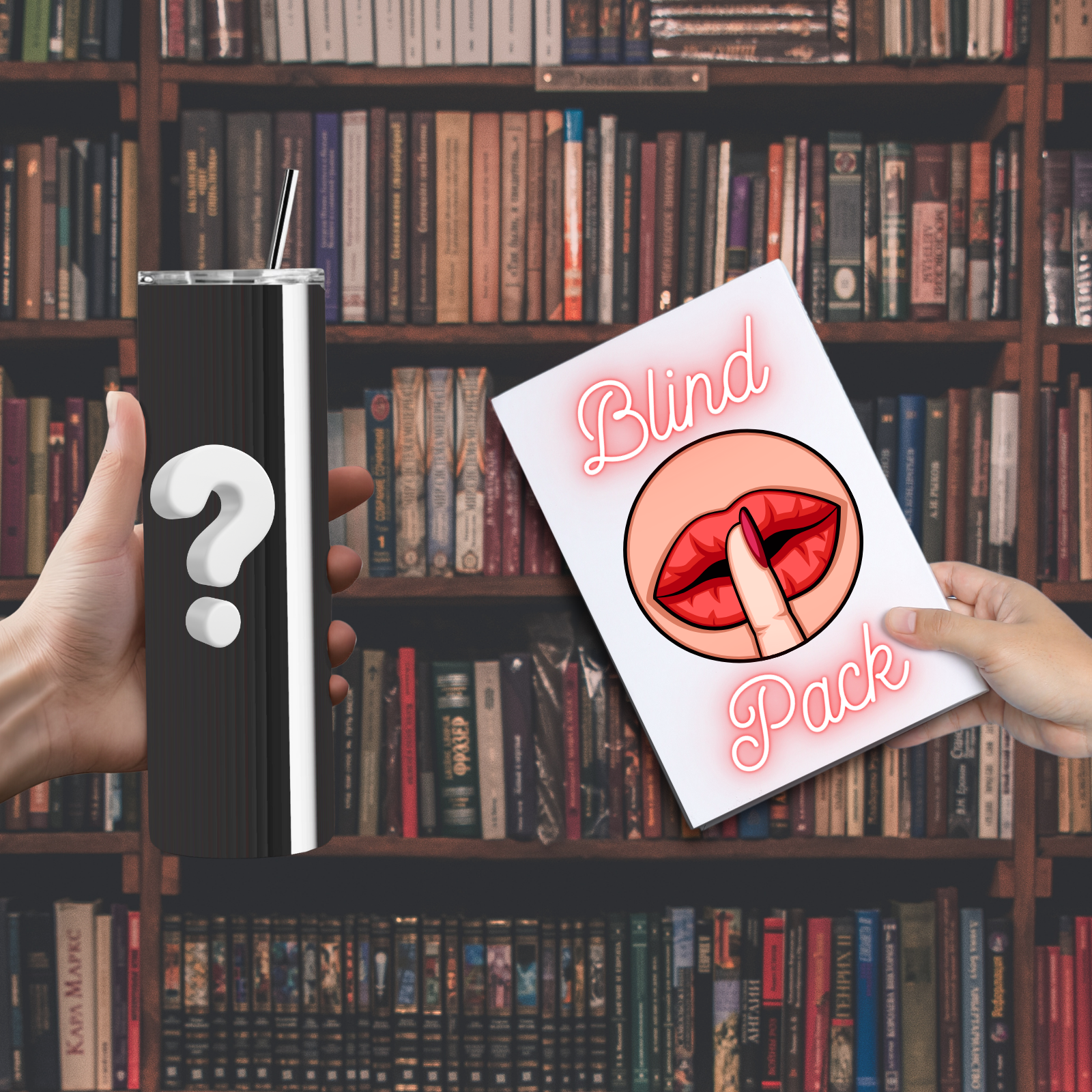 Blind Date With a Book and Tumbler (Spicy Romance Edition)