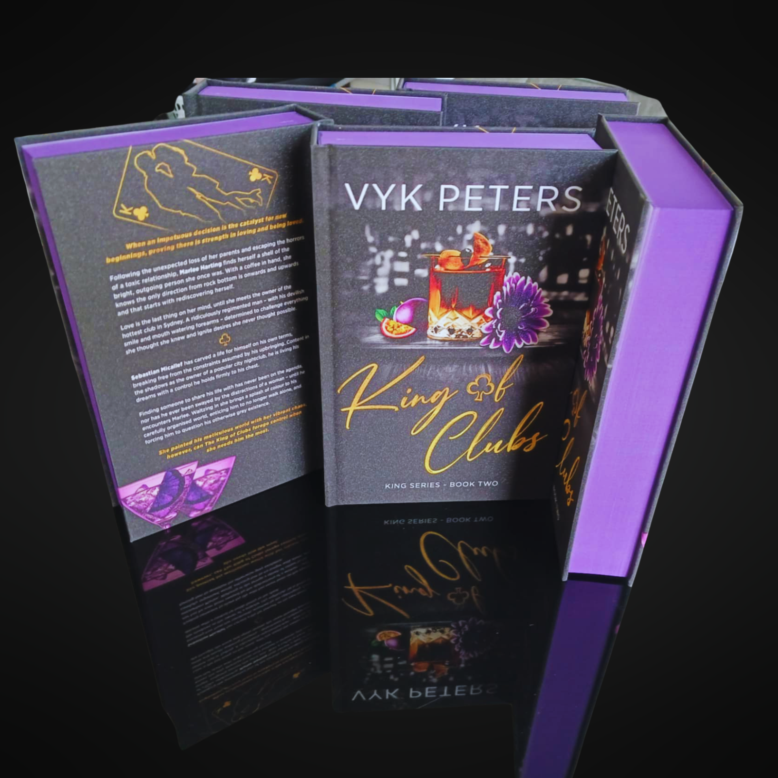 Hardback - King of Clubs - Sprayed-edge edition