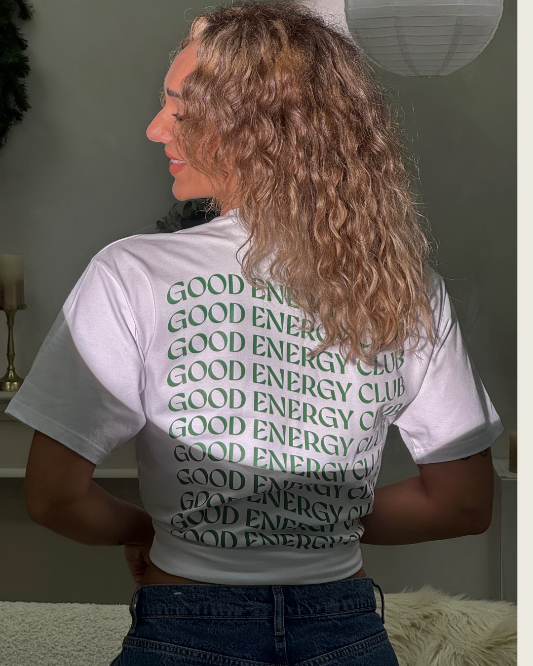 Marškinėliai trumpomis rankovėmis "Good energy club"