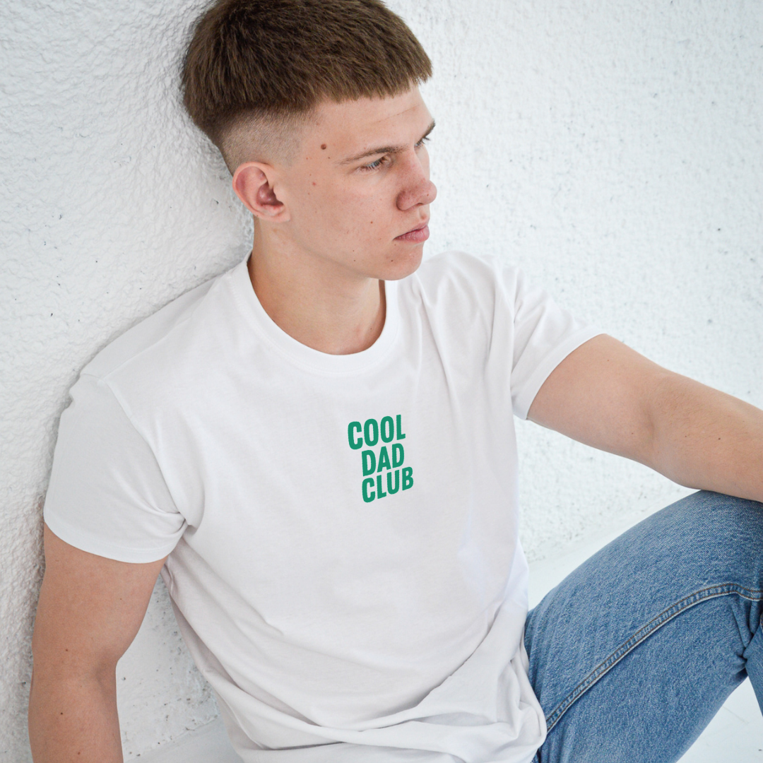 Marškinėliai trumpomis rankovėmis "Cool dad club"