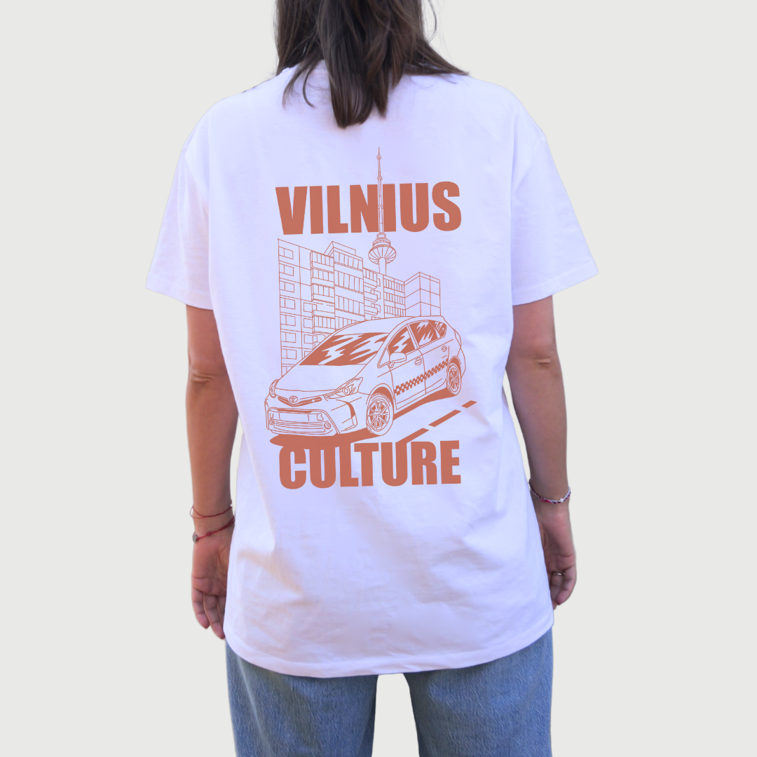 Marškinėliai trumpomis rankovėmis "Vilnius Culture" 