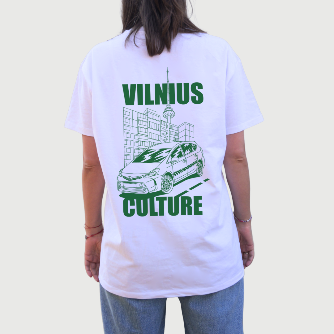 Marškinėliai trumpomis rankovėmis "Vilnius Culture" 