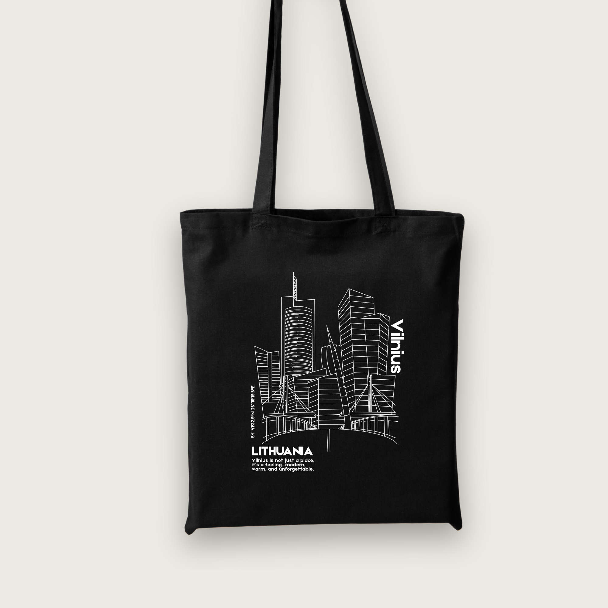 Medžiaginis maišelis "Vilnius city"