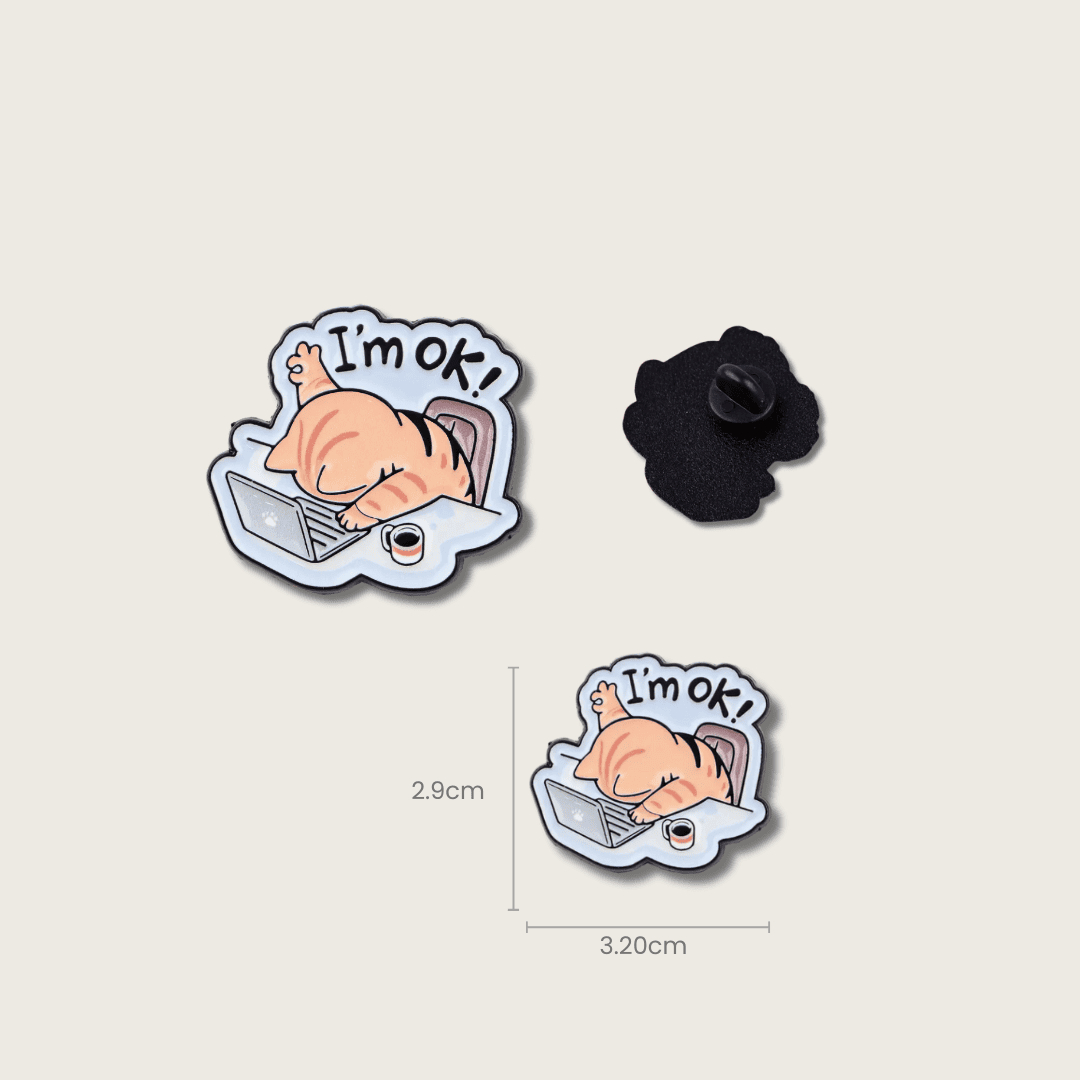 Ženkliukas "I'm ok"