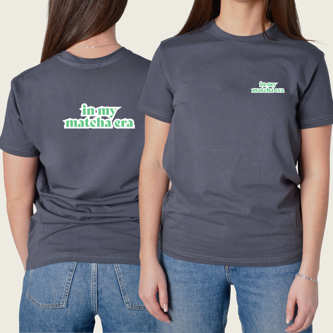 Marškinėliai trumpomis rankovėmis "In my matcha era"