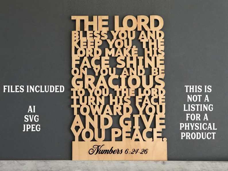 Lords Blessing - Personalised 