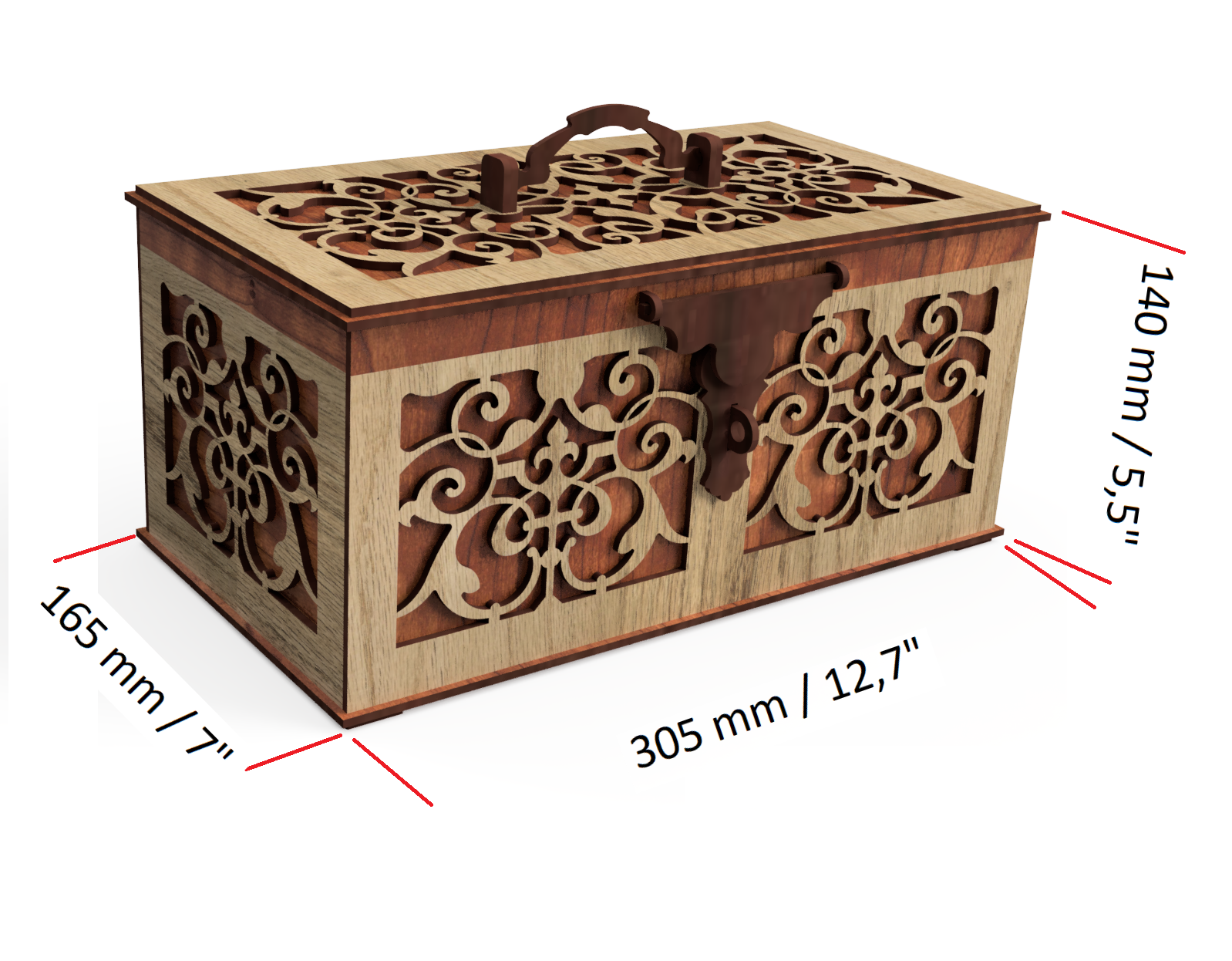 Decorative Treasure Box - Personalised 