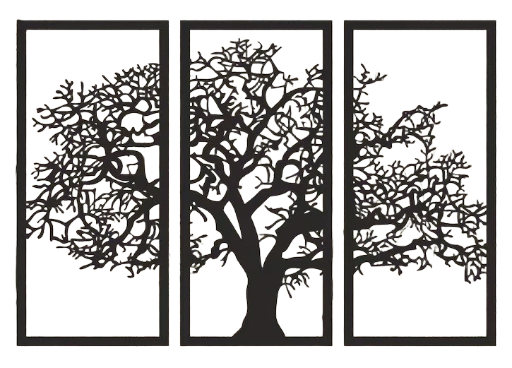 3 panel tree 