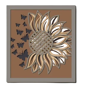 San Flower abstract 