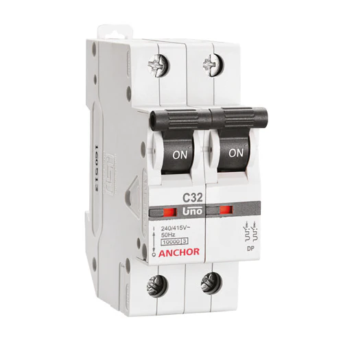Dual Pole Miniature Circuit Breaker