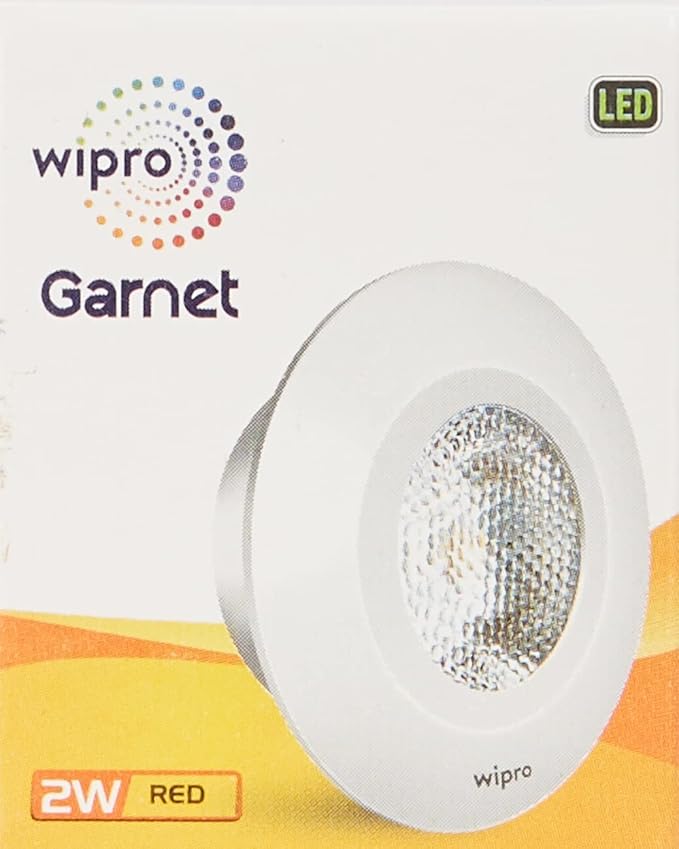 Wipro Garnet 2W Spot Light Red