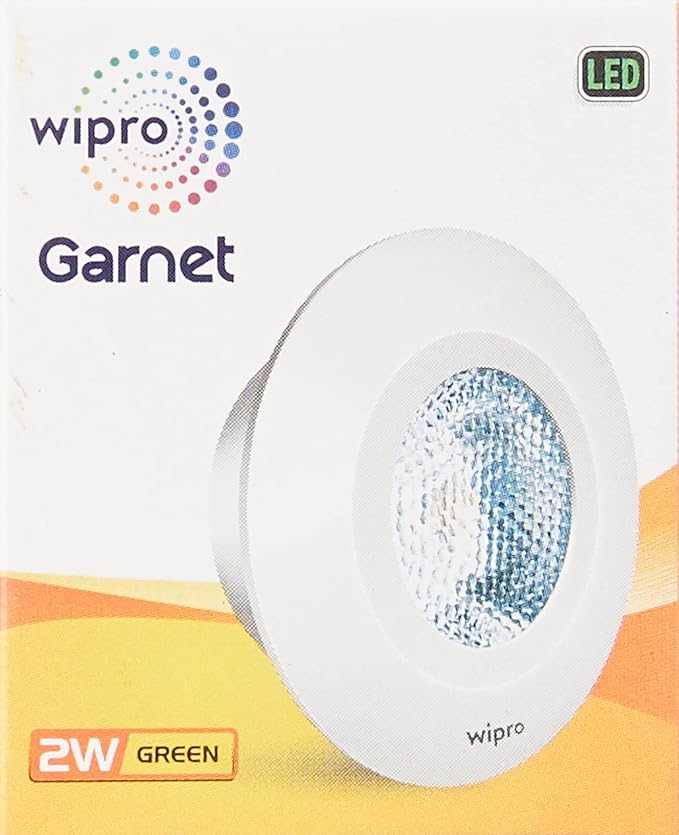 Wipro Garnet 2W Spot Light Green