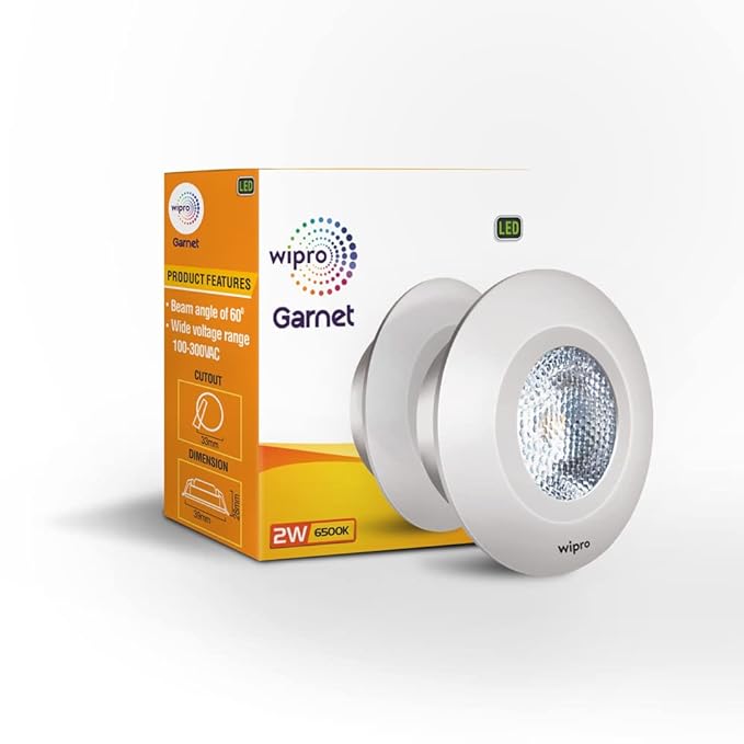 Wipro Garnet 2W Spot Light Cool White