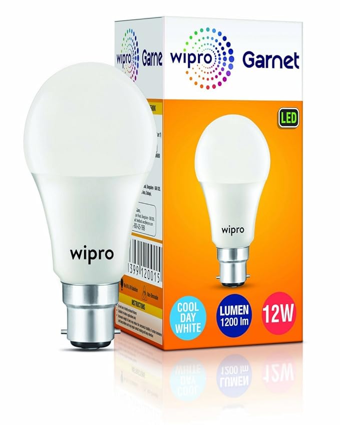 Wipro Garnet Led Bulb 12Wt B22 Cool Day White