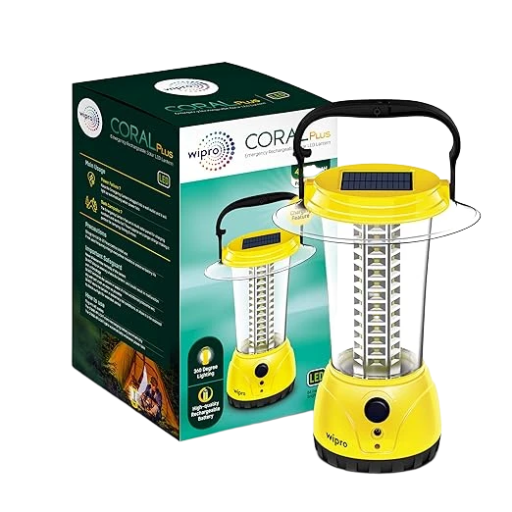 Wipro Coral Plus Solar Rechargeable Lantern