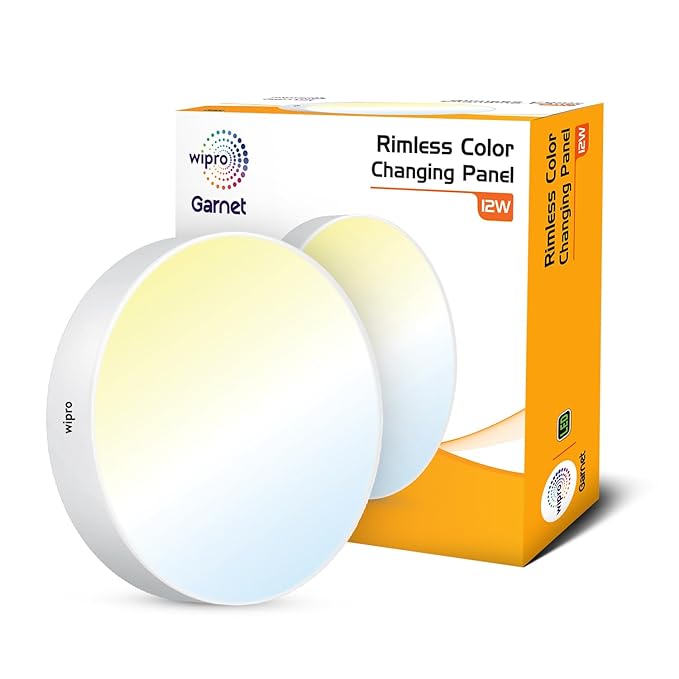 Wipro 12Wt Rimless CCT Surface Panel