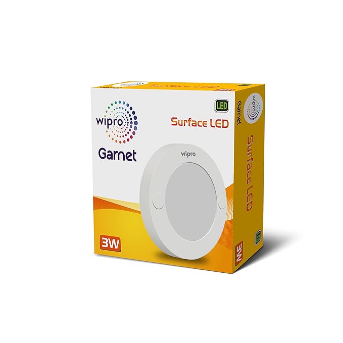 Wipro 3W Surface Cabinet Striker Warm white