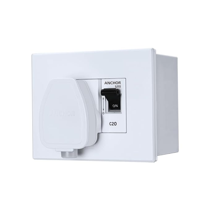 Anchor by Panasonic Polycarbonate Modular AC Box with 20Amps ISI Plug Top (98488)