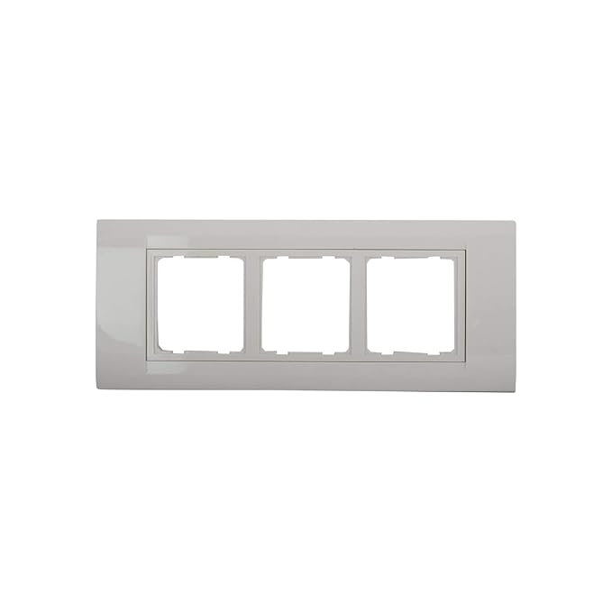Anchor by Panasonic Polycarbonate Roma 6 Module Tresa Plate (White) (30250)