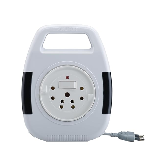 Anchor by Panasonic 6A 2 Pin Flex Box with Indicator & Handle 